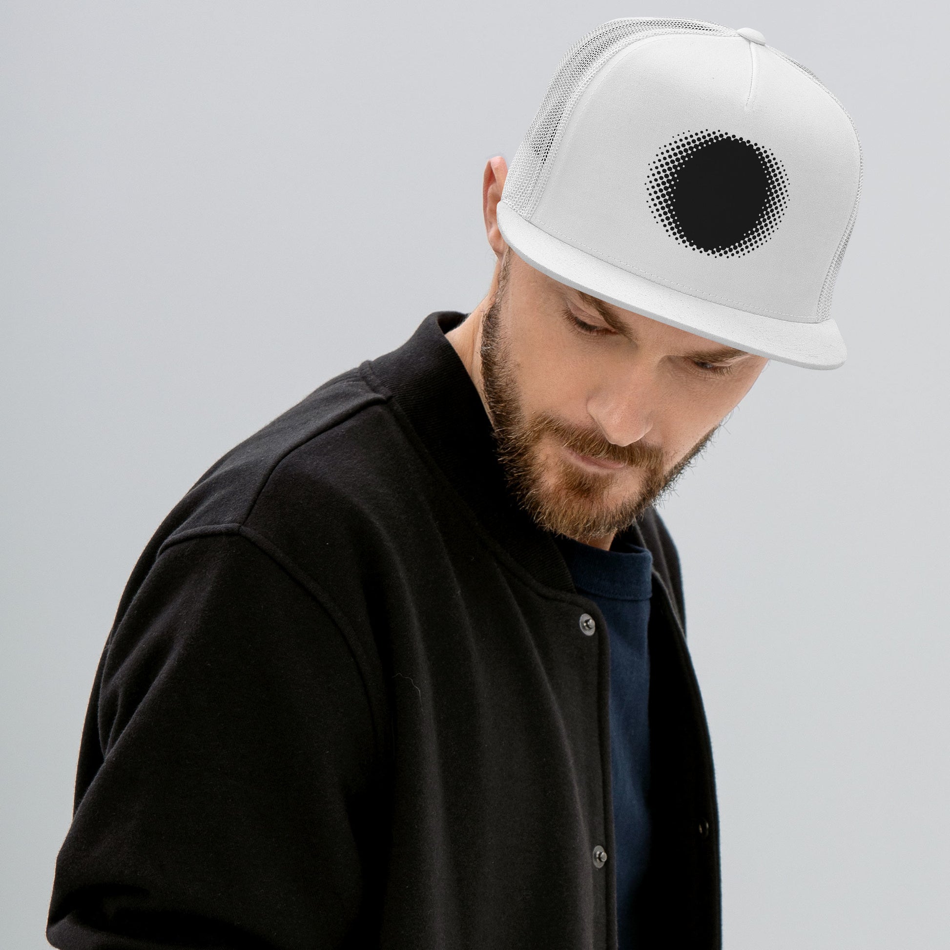 Halftone - 5 Panel Trucker Cap