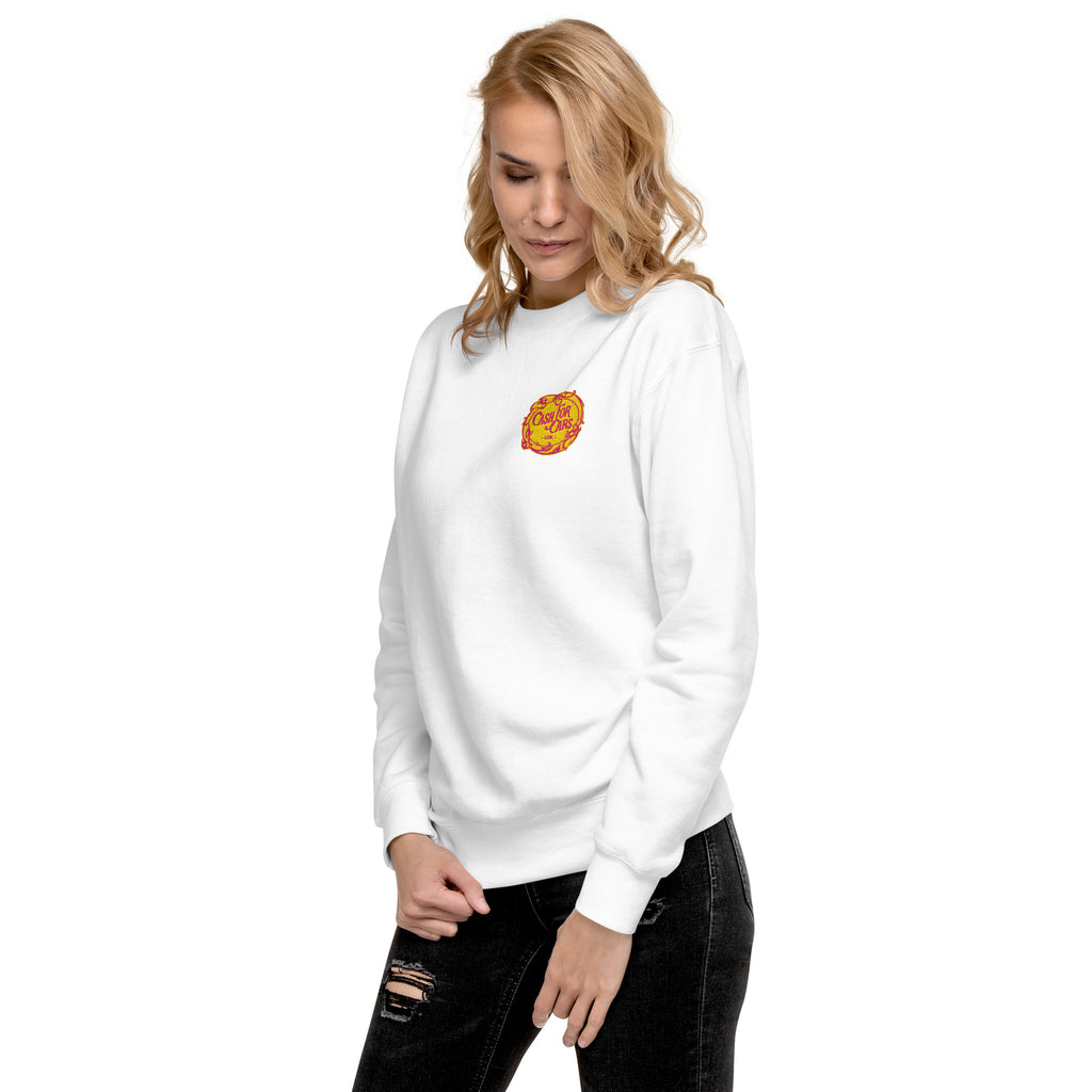 Cash for Cars - Embroidered unisex eco sweatshirt - Full col / back print
